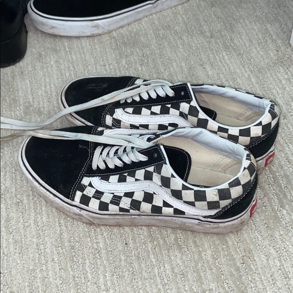 Checkered Vans